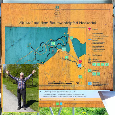 "Grüezi" Baumwipfelpfad mit Bergpreissieger Vento