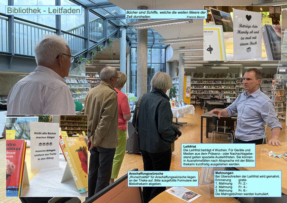 In der Bibliothek