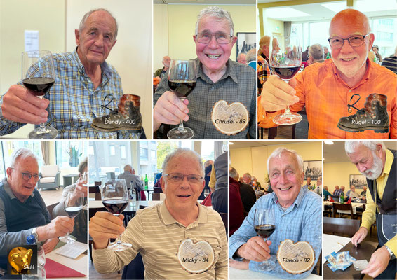 Jubilare und Spender