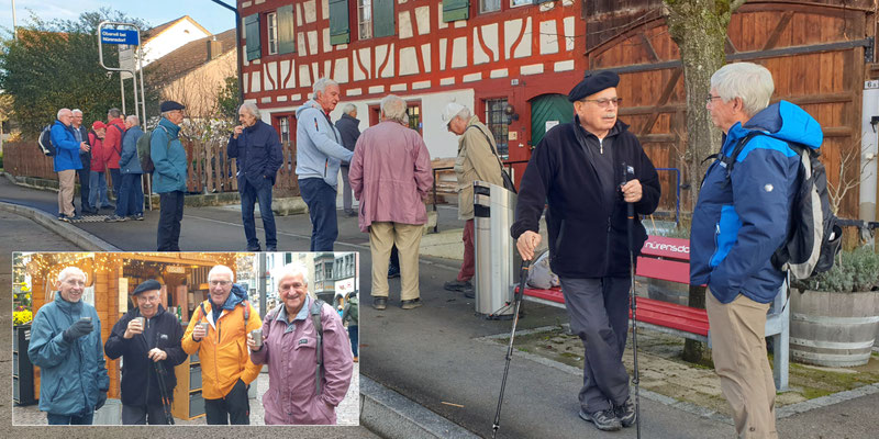 Warten auf den Glühwein