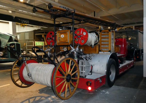 Feuerwehr, Grosle 1929, Feuerwehr Örlikon, Heck