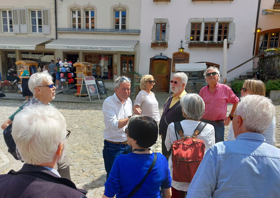 Gruppe mit Dominique Bays