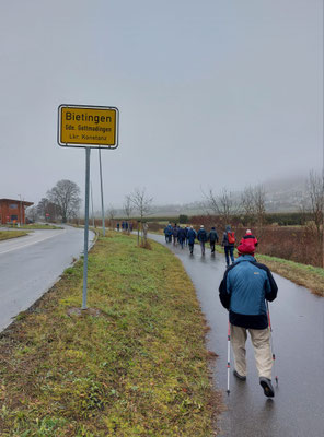 Einmarsch in Bietingen