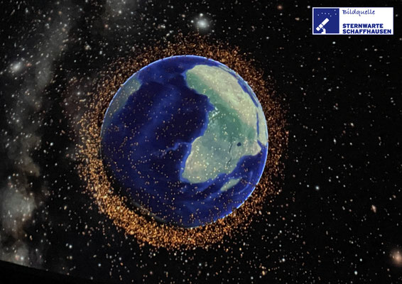 Planetarium - Weltraummüll