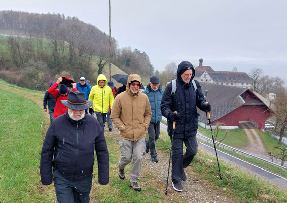 Start im Scheegestöber