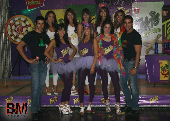 PROMOTION TEAM TAKIS DE BARCEL CONCIERTO KATY PERRY