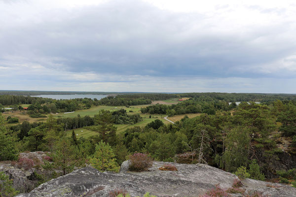Aber die Aussicht auf die Umgebung von Västervik war schon toll.