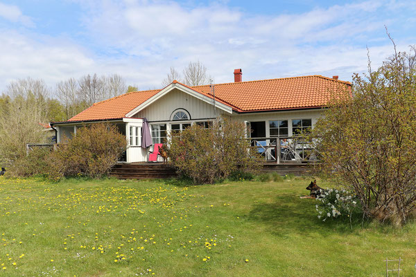 Unser schönes Ferienhaus in Västervik.
