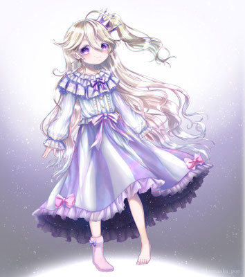 2021年2月　プリンセス　イラスト練習