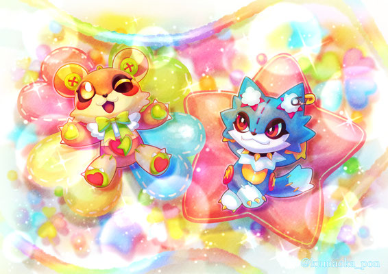 2021年7月　熊くんと狼くん