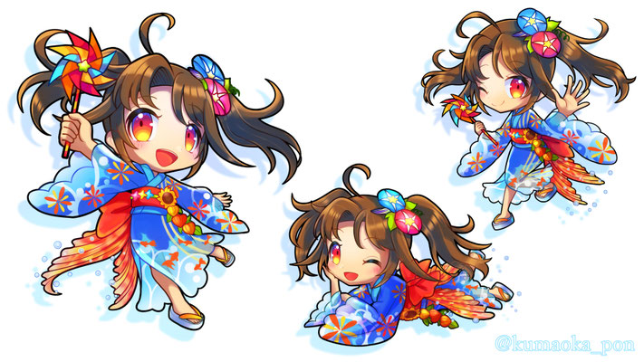 2021年7月　さやかちゃん　ComicPAC夏キャラコンテスト　秀逸作品　受賞