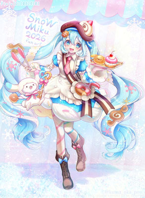 2026年　雪ミク しあわせパティスリー！
