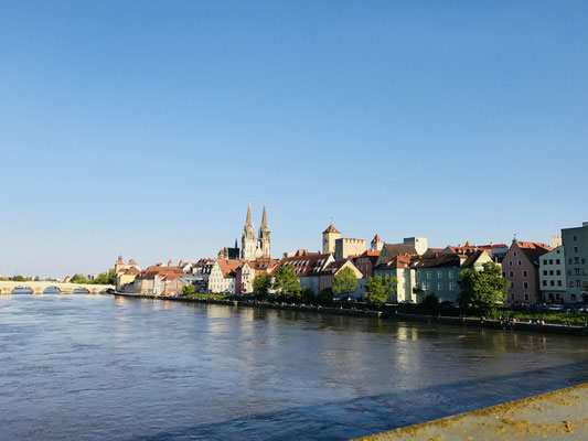Regensburg vom Eisernen Steg ©Jonas Nonnenmacher