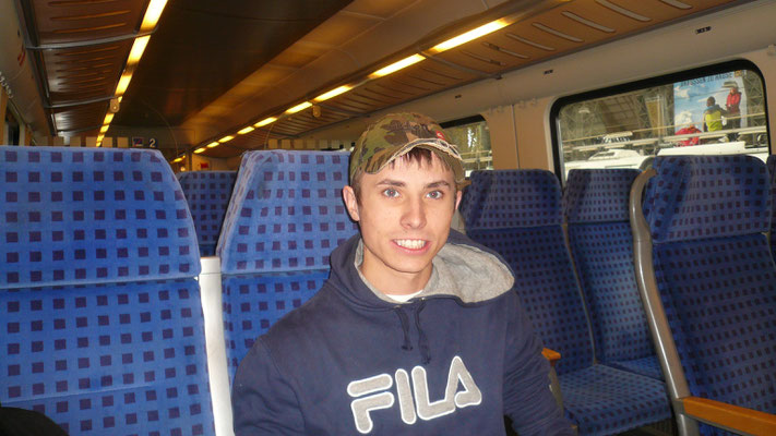 am Weg zu Airport