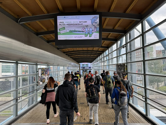 am Weg zum Servicepark