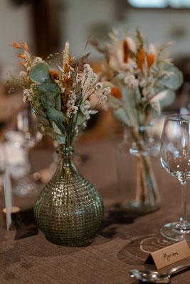 Ros Arum_mariage fleurs séchées champêtre_bouquets tables invités_fleuriste mariage rumilly