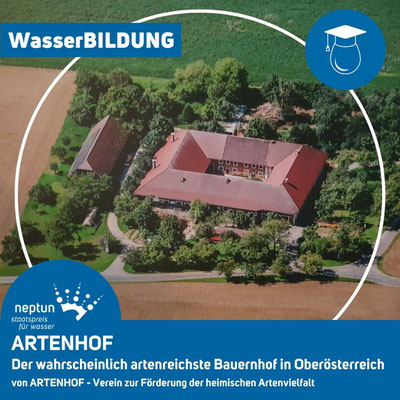 Beim Neptun Staatspreis 2025 hat uns die Jury für "Wasser in der Landschaft halten" den 3. Platz zugesprochen. 