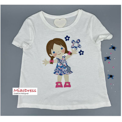 T-shirt - Miaodress Creative Design - Handmade - Italian Style