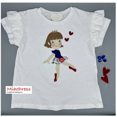 T-shirt - Miaodress Creative Design - Handmade - Italian Style