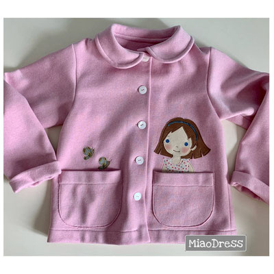 Giacchino in felpa - Miaodress Creative Design - Handmade - Italian Style