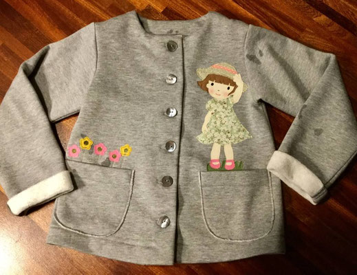 Giacchino in felpa - Miaodress Creative Design - Handmade - Italian Style