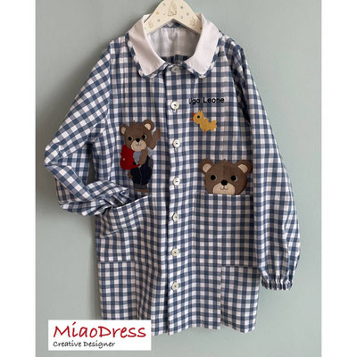 Grembiule asilo - Miaodress Creative Design - Handmade - Italian Style