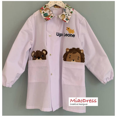 Grembiule asilo - Miaodress Creative Design - Handmade - Italian Style