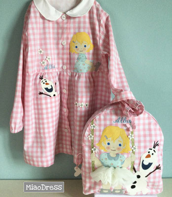 Grembiule asilo - Miaodress Creative Design - Handmade - Italian Style