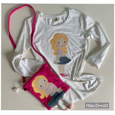 T-shirt - Miaodress Creative Design - Handmade - Italian Style