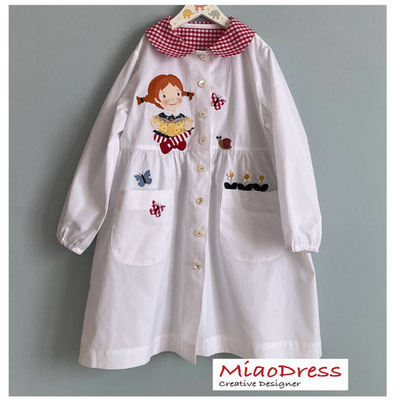 Grembiule asilo - Miaodress Creative Design - Handmade - Italian Style