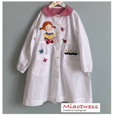Grembiule asilo - Miaodress Creative Design - Handmade - Italian Style