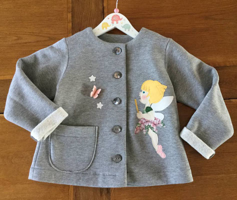 Giacchino in felpa - Miaodress Creative Design - Handmade - Italian Style