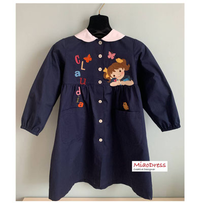 Grembiule asilo - Miaodress Creative Design - Handmade - Italian Style