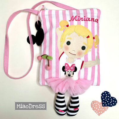 Mini bag bambina - Miaodress Creative Design - Handmade - Italian Style