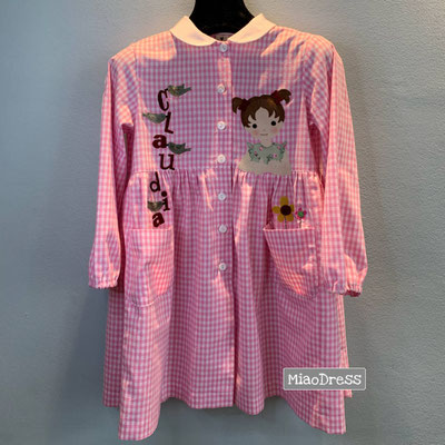 Grembiule asilo - Miaodress Creative Design - Handmade - Italian Style