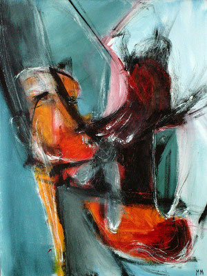 Sans titre - 46 x 61 - Acrylique sur toile - 2005 