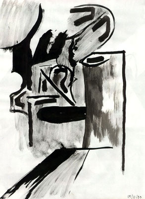 Sans titre - 21 x 29 - Encre sur papier - 1992 