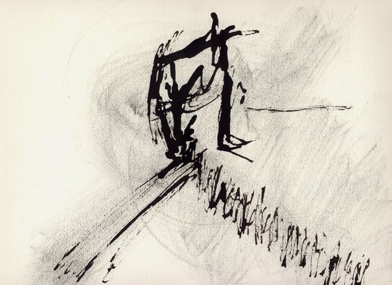 Sans titre - 29 x 21 - Encre sur papier - 1992 