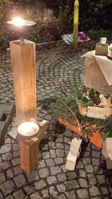 Stelenfackel mit Ambiente