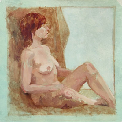 Oil on paper, 49,5 x 50,5 cm - 100 euro