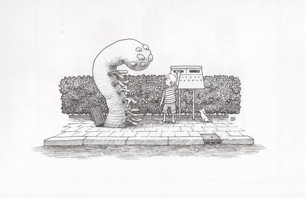 Ink on paper