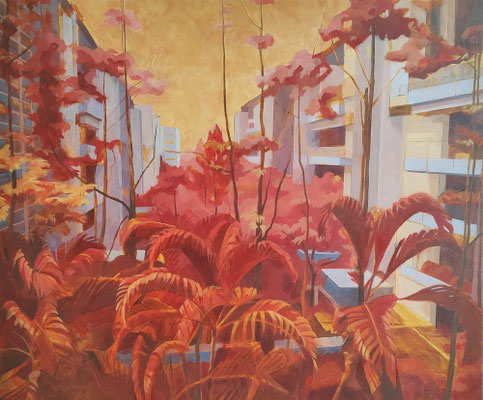 St Martin - Oil on linen - 100 x 120 cm - 1200 euro