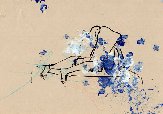 Mixed Media on A4 paper, 45 euro