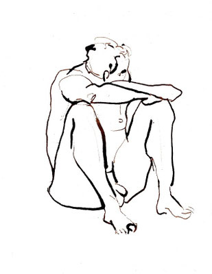 Ink on paper, A4 size, 45 euro