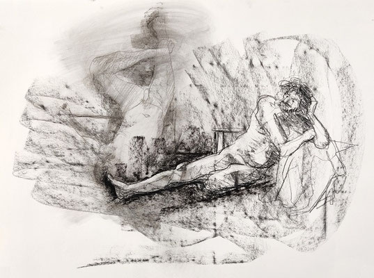 Charcoal on +/-A3 paper, 85 euro