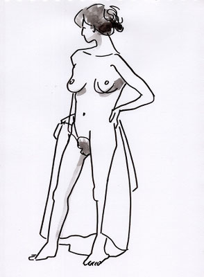 Marker and watercolor on paper, 28x21 cm, 45 euro