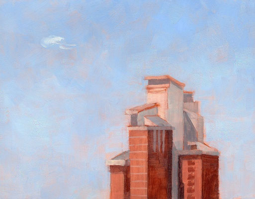 Friday Morning, Oil on MDF, 15 x 20 cm, 150 euro