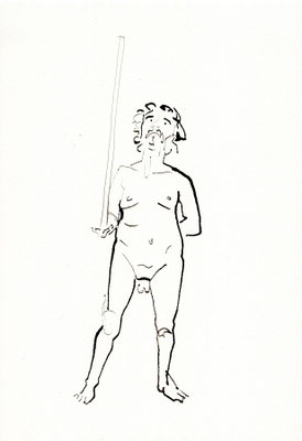 Ink on paper, 28x21 cm, 45 euro