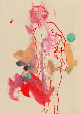 Mixed Media on A4 paper, 45 euro