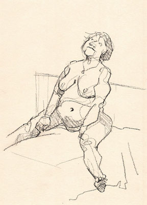 Conte on A4 paper, 45 euro